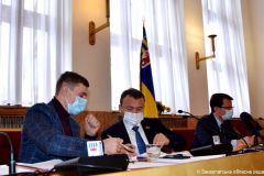 Позачергова сесія  Закарпатської облради VІІІ скликання